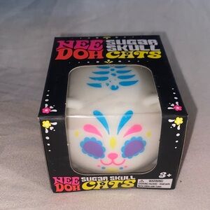 Nee Doh Sugar Skull Cats Toy New
